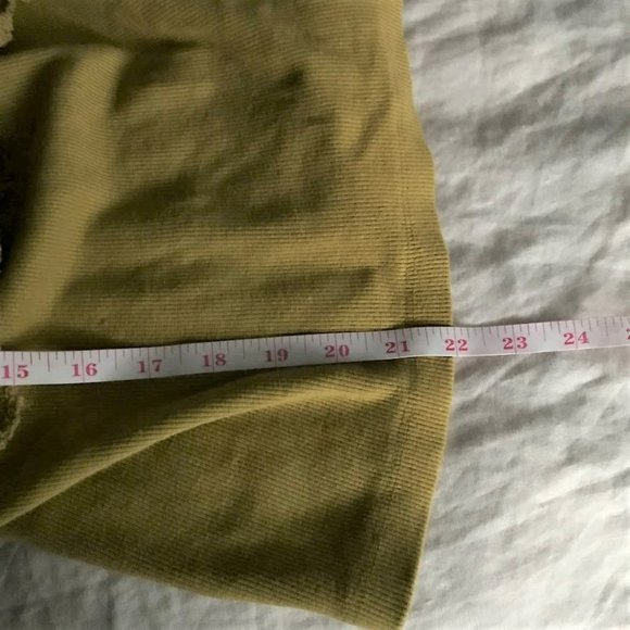 Anthropologie Ruffled Halter Lace Green Tank Top/ Boho Summer Spring Cottagecore - Picture 9 of 9